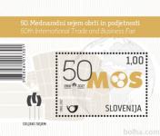 SLOVENIJA - blok 98 - 50 let celjskega sejma (MOS)