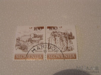 Slovenija - l.2000 ,gradovi, 2 znamki 100+100