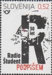 SLOVENIJA - (MI.1364)  50 LET RADIA ŠTUDENT