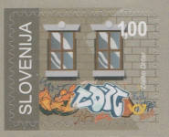 SLOVENIJA - (MI.1433)  GRAFITIRANJE