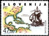 SLOVENIJA - (MI.21)  500 LET ODKRITJA AMERIKE