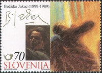 SLOVENIJA - (MI.272)  BOŽIDAR JAKAC
