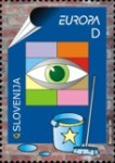 SLOVENIJA - (MI.427)  EUROPA - plakat