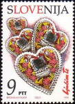 SLOVENIJA - (MI.75)  LECTOVO SRCE