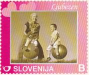 SLOVENIJA - (MI.755)  OSEBNA ZNAMKA "B"