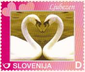 SLOVENIJA - (MI.765)  OSEBNA ZNAMKA "D"