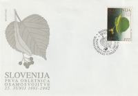 Slovenija PRVA OBLETNICA OSAMOSVOJITVE FDC OPD 1992