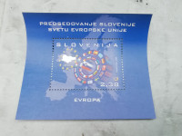 ZNAMKA PREDSEDOVANJE SLOVENIJE SVETU EVROPSKE UNIJE