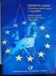 Znamke SLO 2004 -  mapa združena Evropa