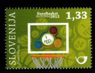 Znamke Slovenija 2013 - EP v košarki