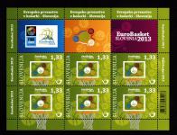 Znamke Slovenija 2013 - mala pola Eurobasket