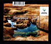 Znamke Slovenija 2017 - blok Notranjski regijski park