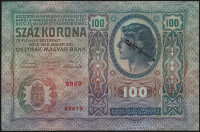100 avstro-ogrskih kron z znamko