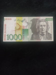 1000 tolarjev 1992 UNC