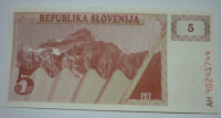 5 Tolarjev 1991 BON