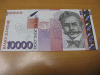 BANKOVEC SLOVENIJA 10.000 TOLARJEV 2000 AUNC
