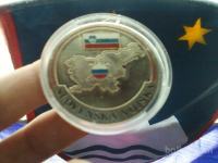 Kovanec slovenske vojske -srebrn