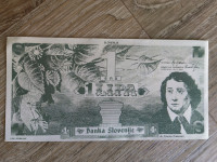 Prešeren 1 lipa reprodukcija