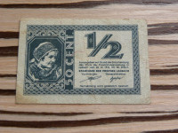 Rupnikove lire 1/2 lire 1944
