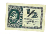 Slovenija, 1/2 Rupnikove lire  1944