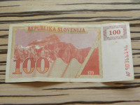 Slovenija 100 tolarjev 1990