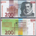 Slovenija 200 SIT 1992 UNC