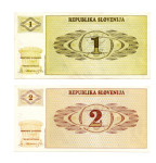 SLOVENIJA-bankovci 1,2 tolarja