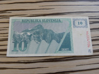 Slovenija bon 10 tolarjev 1990 - ZA