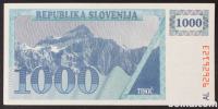 Slovenija BON 1000 enot 1992 - AL - aUNC
