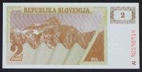 Slovenija BON 2 enoti 1990 - AI - UNC