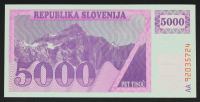 Slovenija BON 5000 enot 1992 - AA - UNC