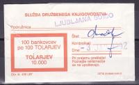 SLOVENIJA - pasica za bankovce 100 tolarjev
