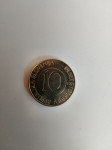 10 tolarjev, kovanec