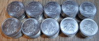 100 kovancev Čebelica 50 stotinov