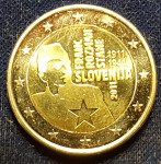 2 EURO FRANC ROZMAN STANE--SPOMINSKI 2011-UNC