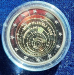 2 EURO JOSIP PLEMELJ 150 LET POLIRANEC 2023-PROOF 2023