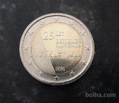 2 EURO kovanec 25 let - dočakat dan UNC