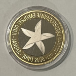 3€ PROOF kovanec 2008, Predsedovanje Evropski uniji
