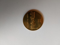 5 tolarjev, Prva železnica, spominski kovanec