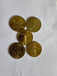 5 tolarski spominski kovanci