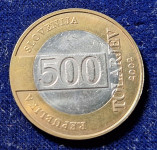500 TOLARJEV SPOMINSKI 2002 NOGOMET