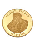 (8680) Zlatnik Primož Trubar 21K 900/1000; masa=5.03g