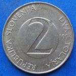 KOVANCI ZA 2 TOLARJA  SLO - XF