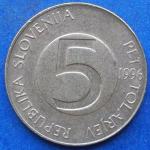 KOVANCI ZA 5 TOLARJEV SLO - XF