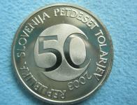 KOVANCI ZA 50 TOLARJEV SLO - XF
