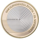 Kovanec 3€ - 2023 PROOF Dan slovenskega športa