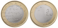 Kovanec 3€ UNC - 2023 Boris Pahor