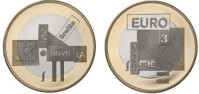 Kovanec 3€ UNC – 2026 Leto pesnika Srečka Kosovela