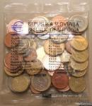 SLO EURO ZAČETNI PAKET 2007 - STARTERKIT SLOVENIJA - UNC