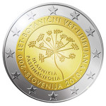 SLOVENIJA 2010 - 2 € 200 LET BOTANIČNEGA VRTA V LJUBLJANI